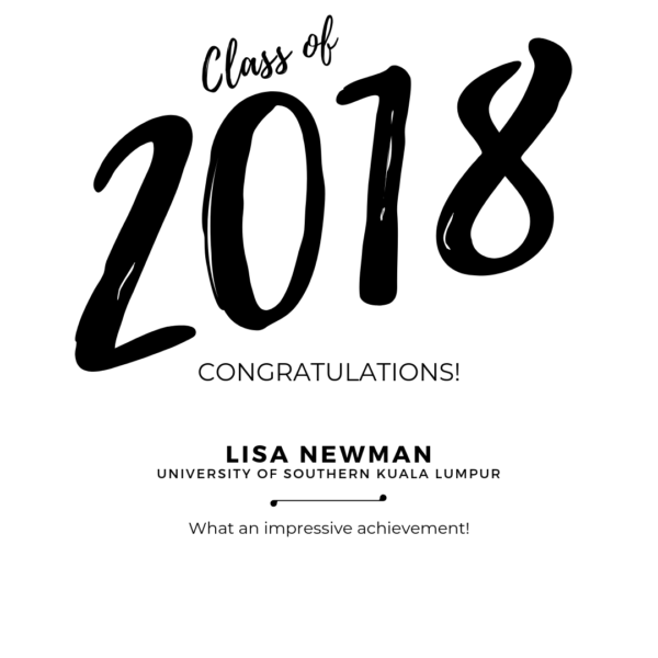 Custom Graduation Wine Template 1002-4